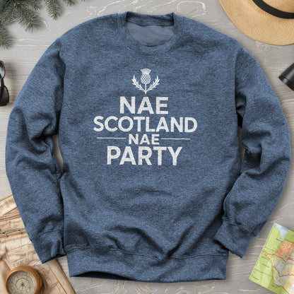 Nae Party Thistle Sweatshirt