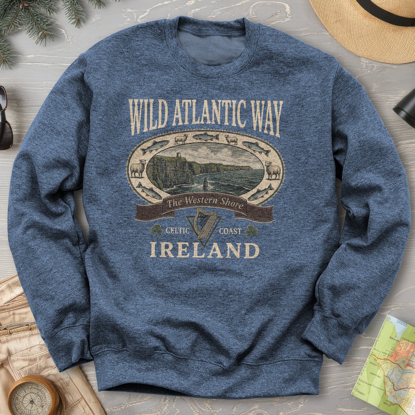 Wild Atlantic Way Heritage Sweatshirt