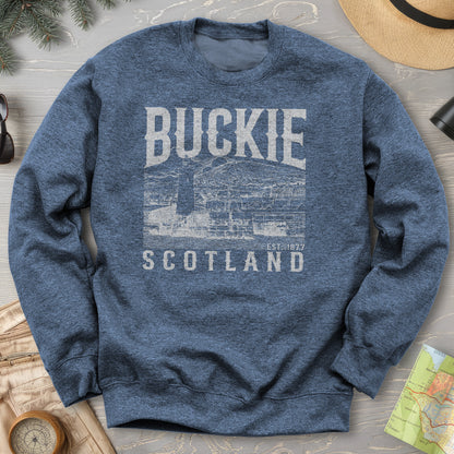Buckie Scotland Sketch Sweatshirt