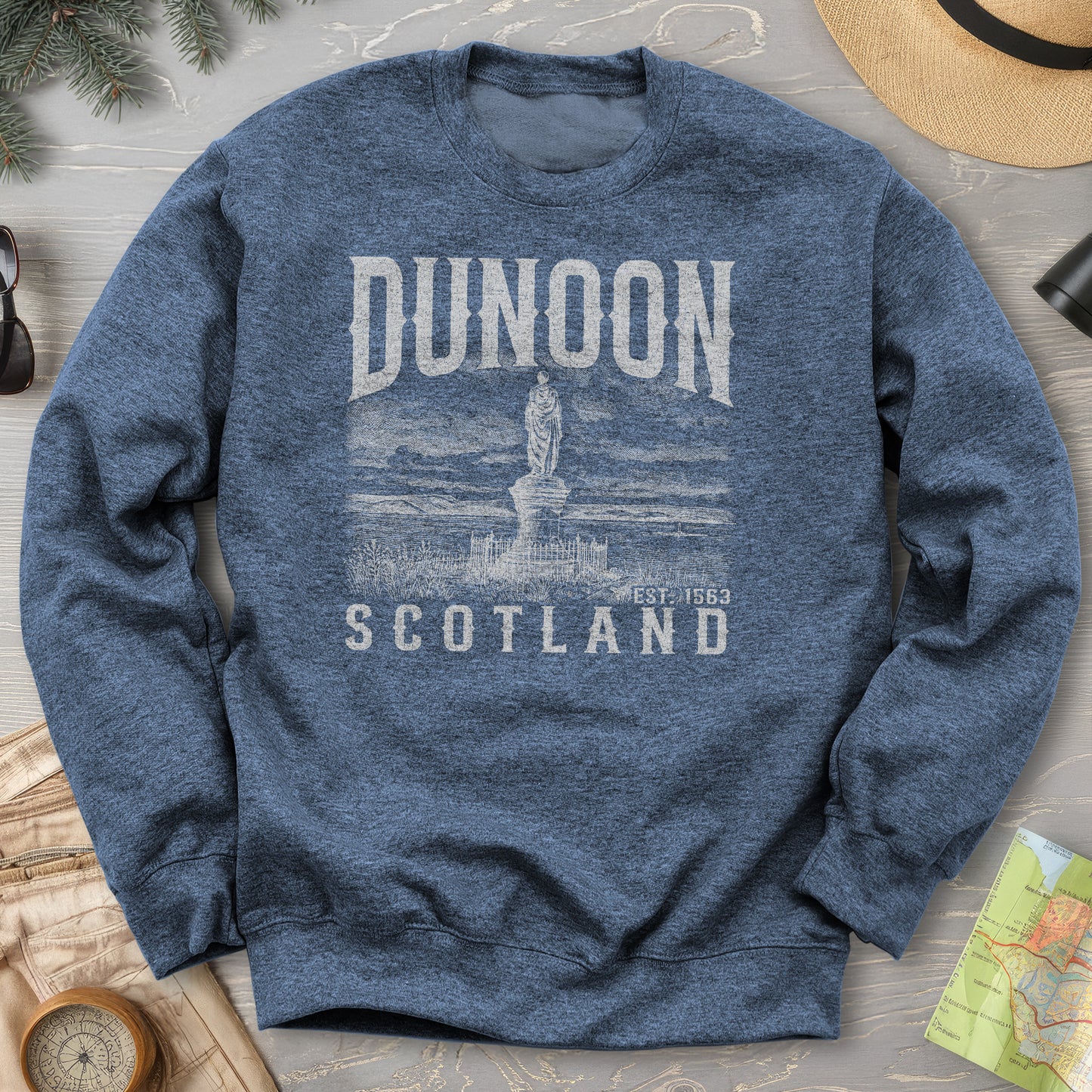 Dunoon Scotland Sketch Sweatshirt