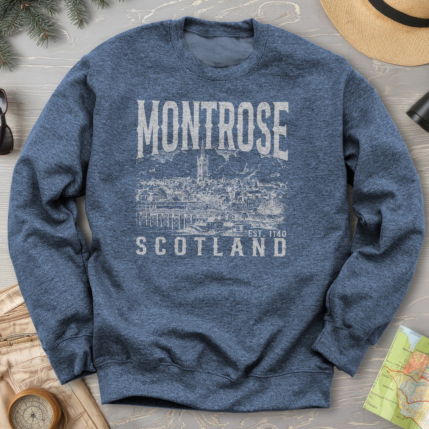 Montrose Scotland Sketch Sweatshirt