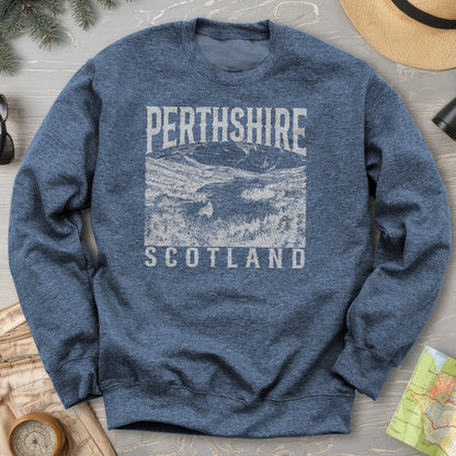 Perthsire Scotland Sketch Sweatshirt