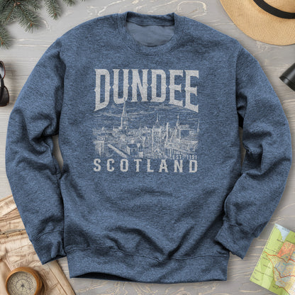 Dundee Scotland Sketch Sweatshirt