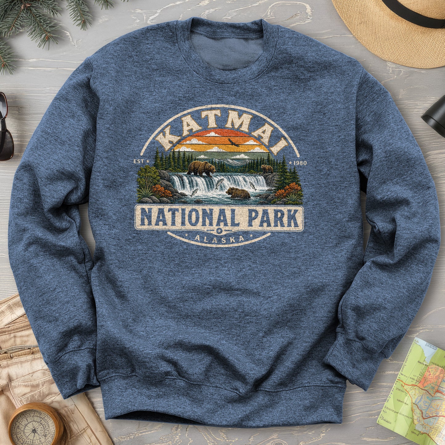 Katmai Medallion Sweatshirt