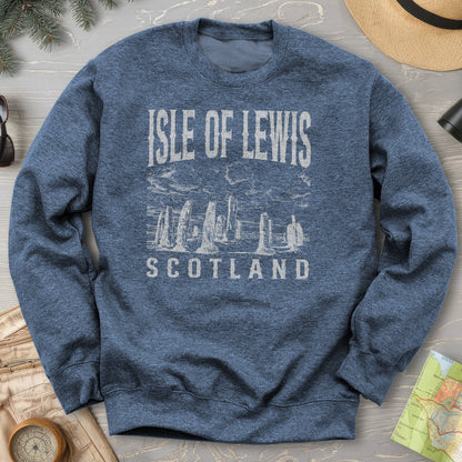 Isle of Lewis Scotland Sketch Sweatshirt