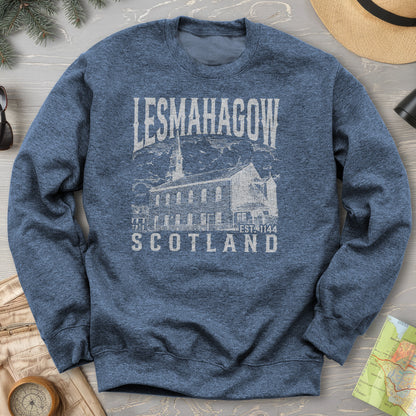 Lesmahagow Scotland Sketch Sweatshirt