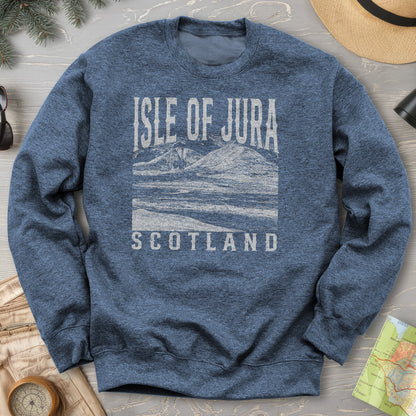 Isle of Jura Scotland Sketch Sweatshirt