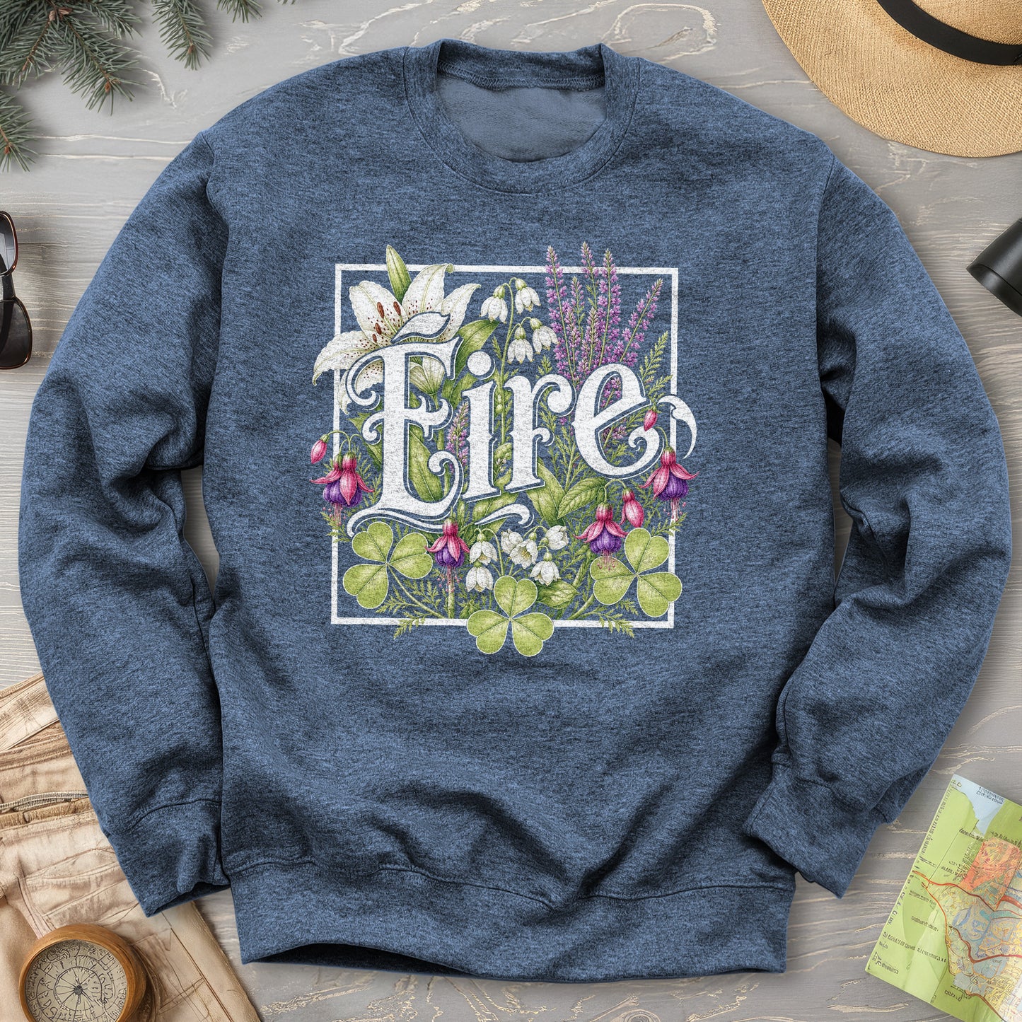 Eire Floral Sweatshirt