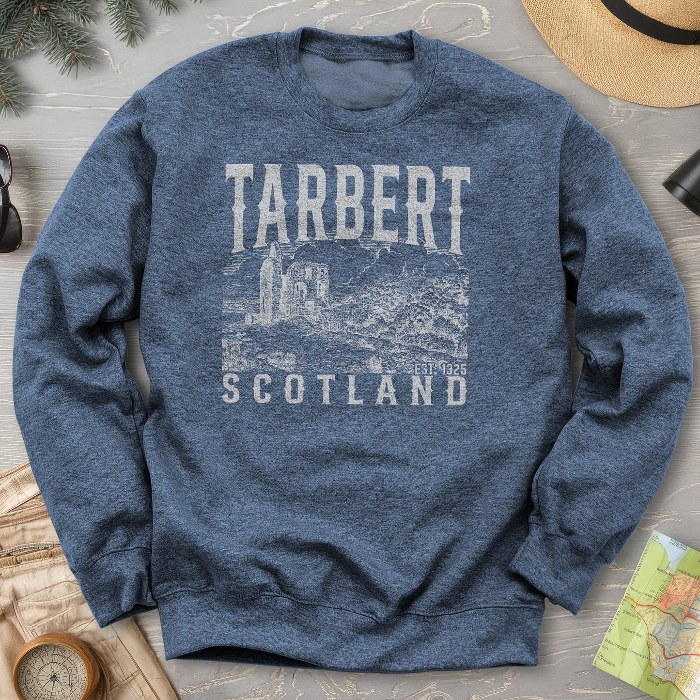 Tarbert Scotland Sketch Sweatshirt