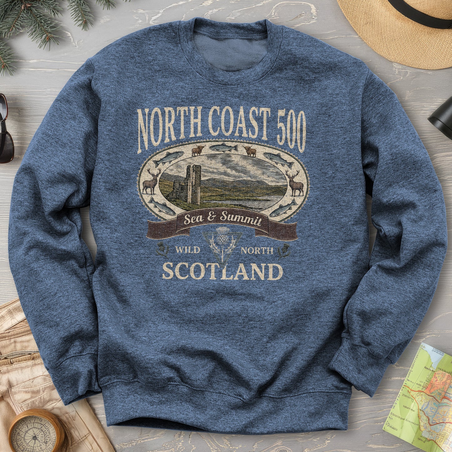 North Coast 500 Heritage Sweatshirt