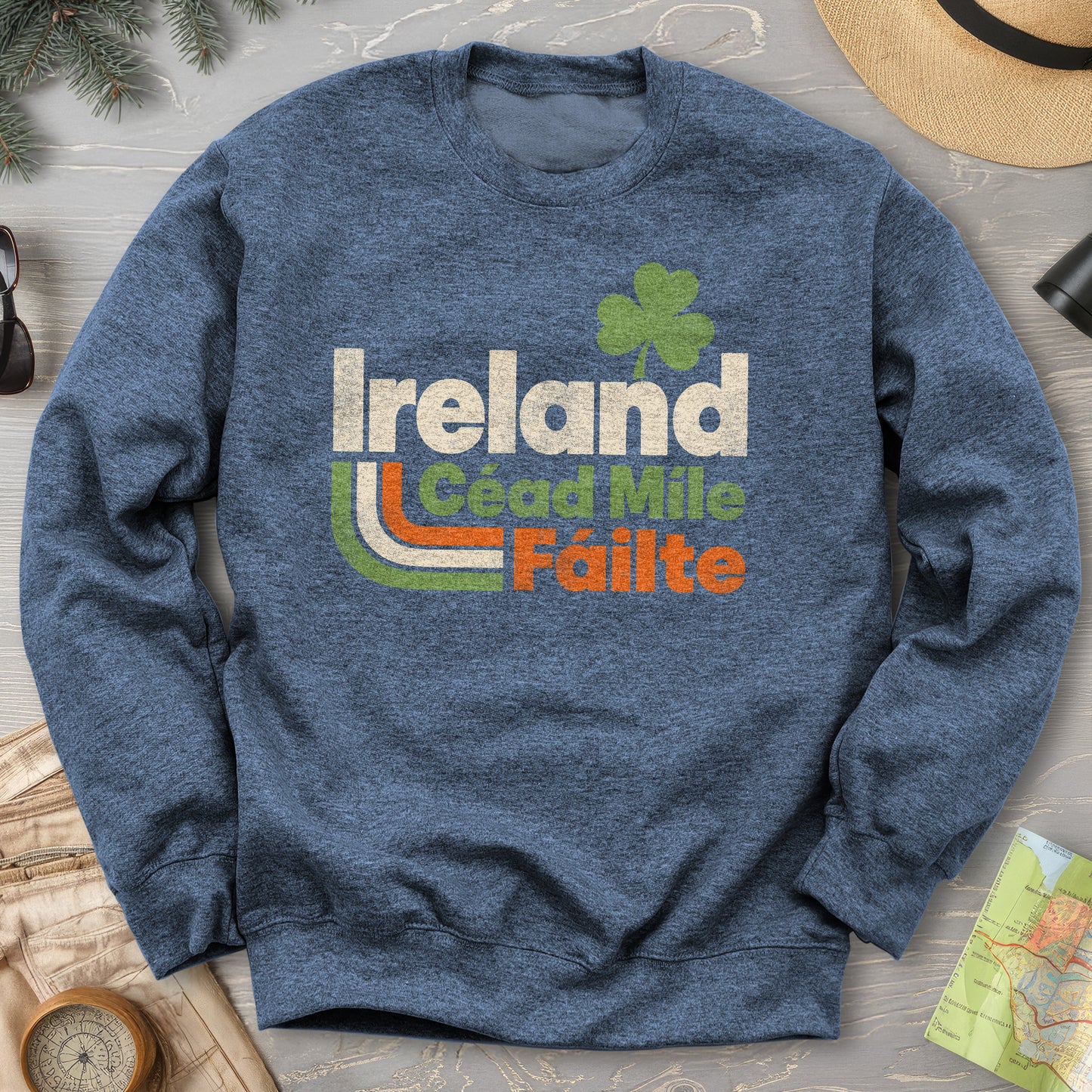 Ireland 70's Throwback Sweatshirt