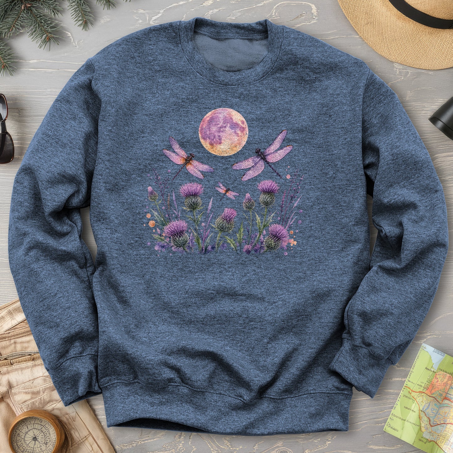 Midnight Dragonfly Sweatshirt