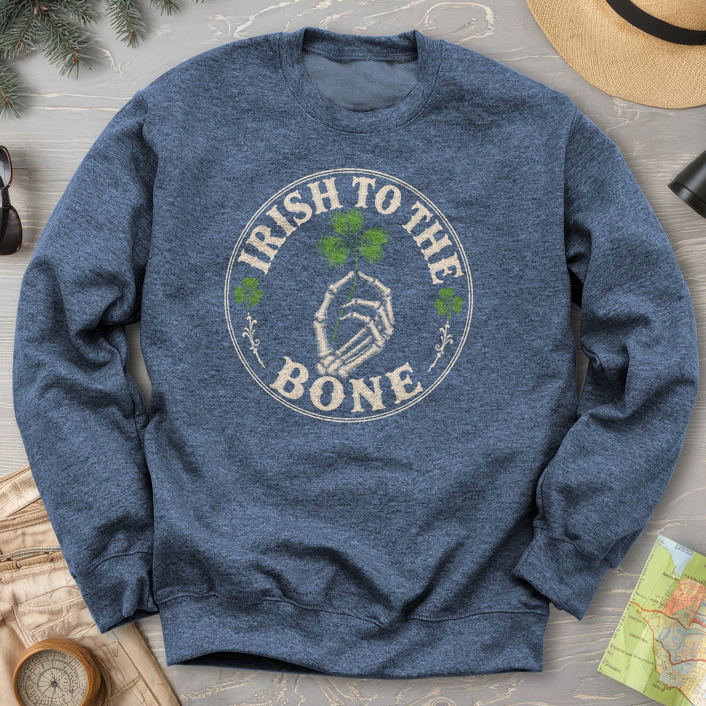 Irish Bone Hand Sweatshirt