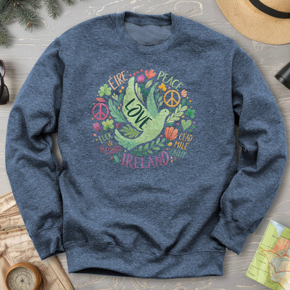 Ireland Peace Dove Sweatshirt
