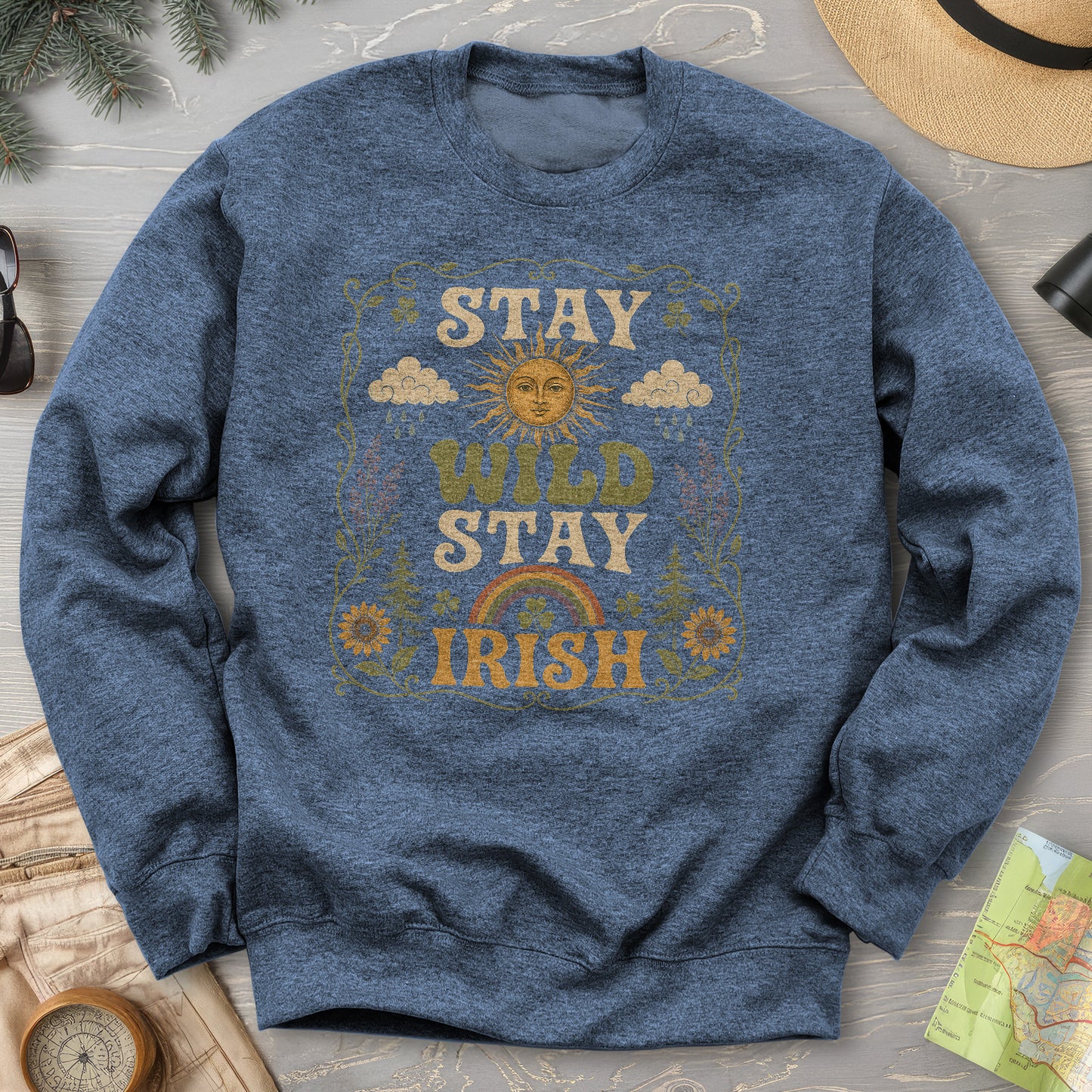 Stay Wild Stay Irish Sweatshirt