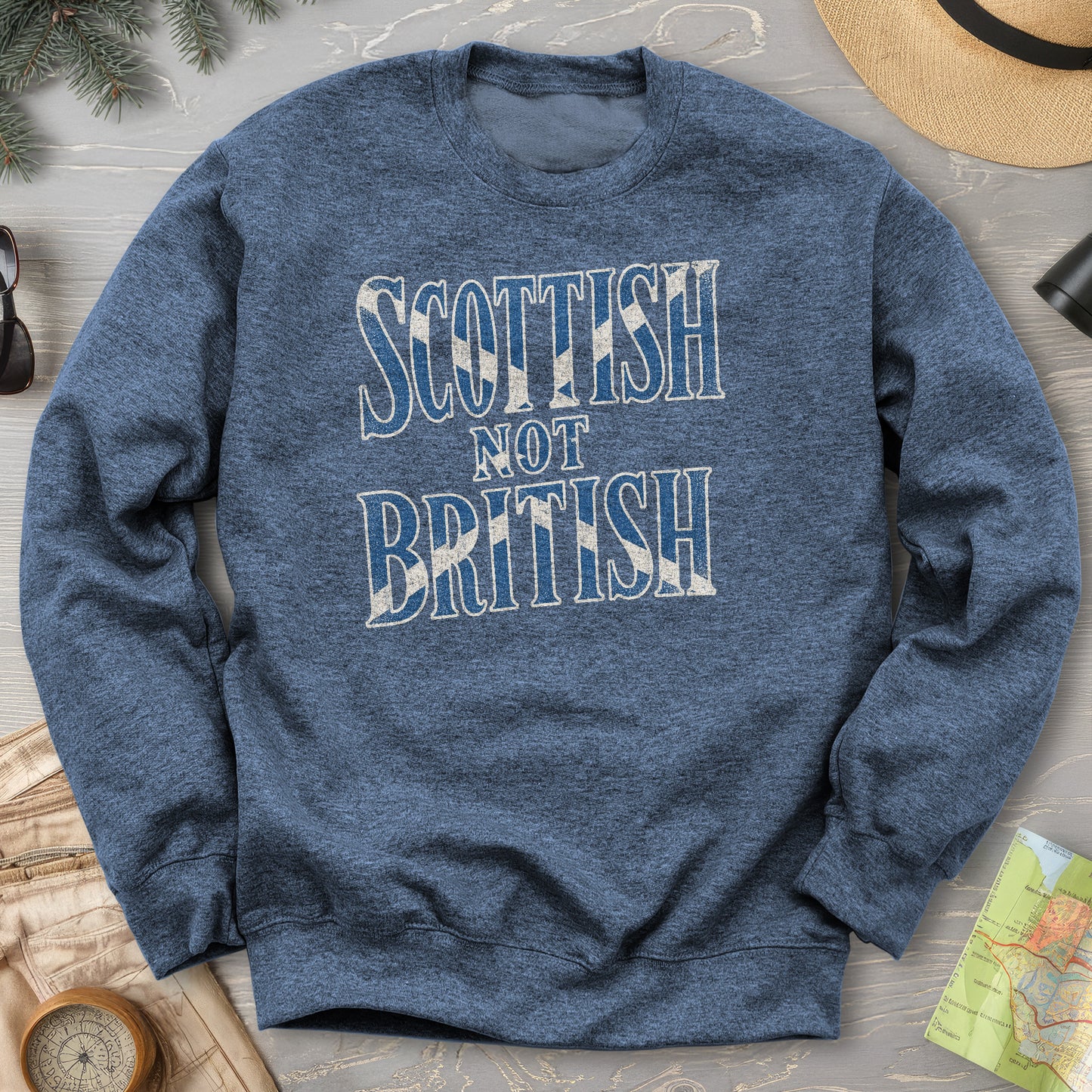 Scottish Not British Sweatshirt