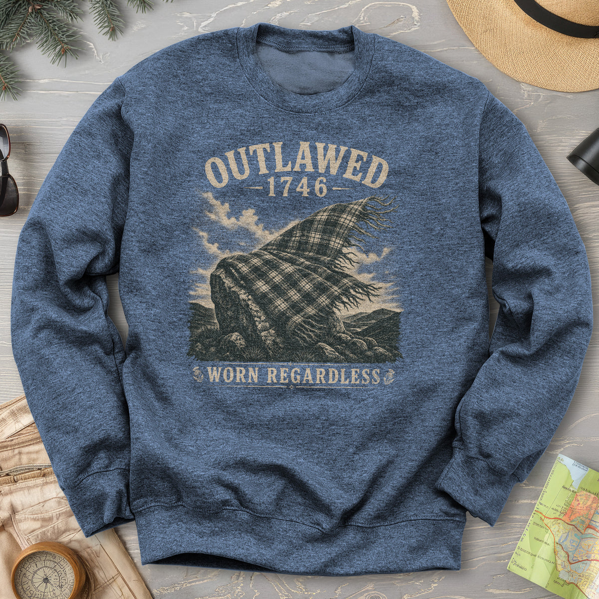 Outlawed Worn Regardless Sweatshirt