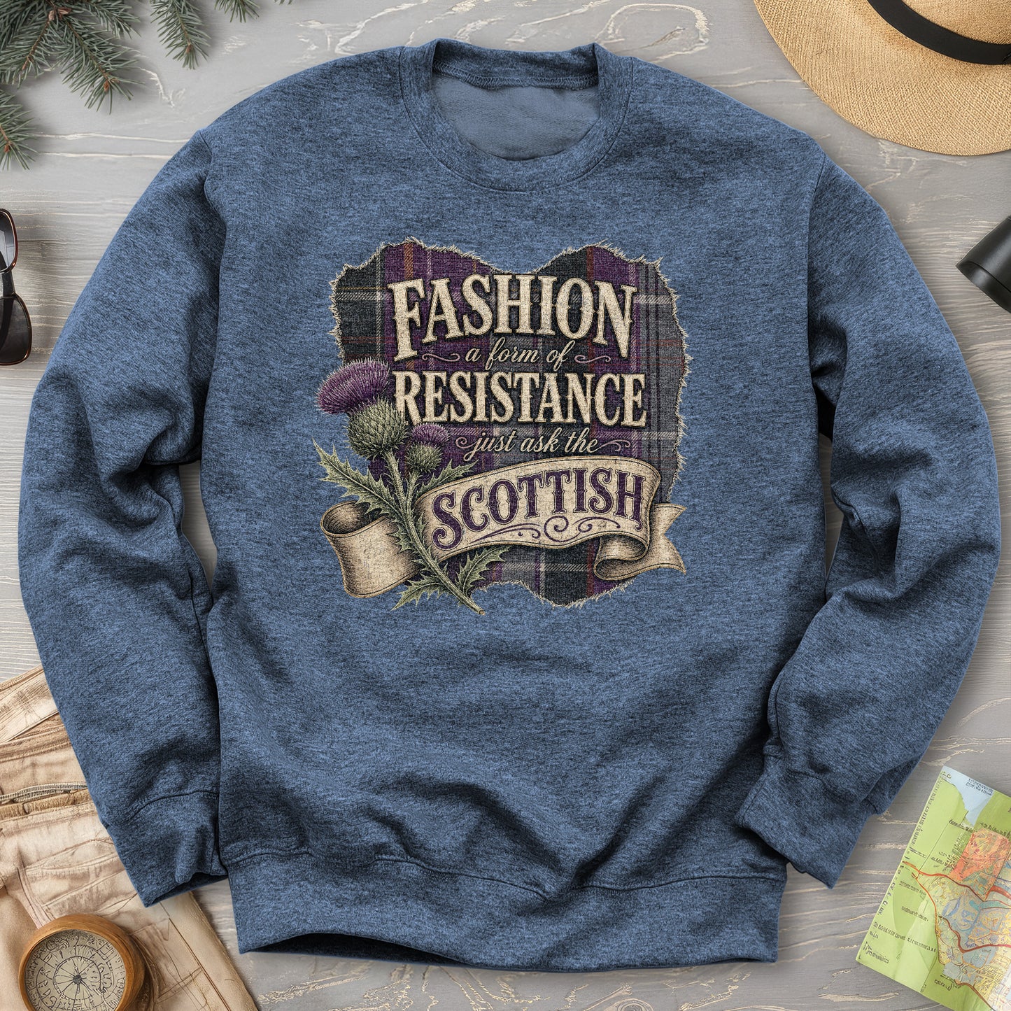 Fashion Resistance Scottish Sweatshirt