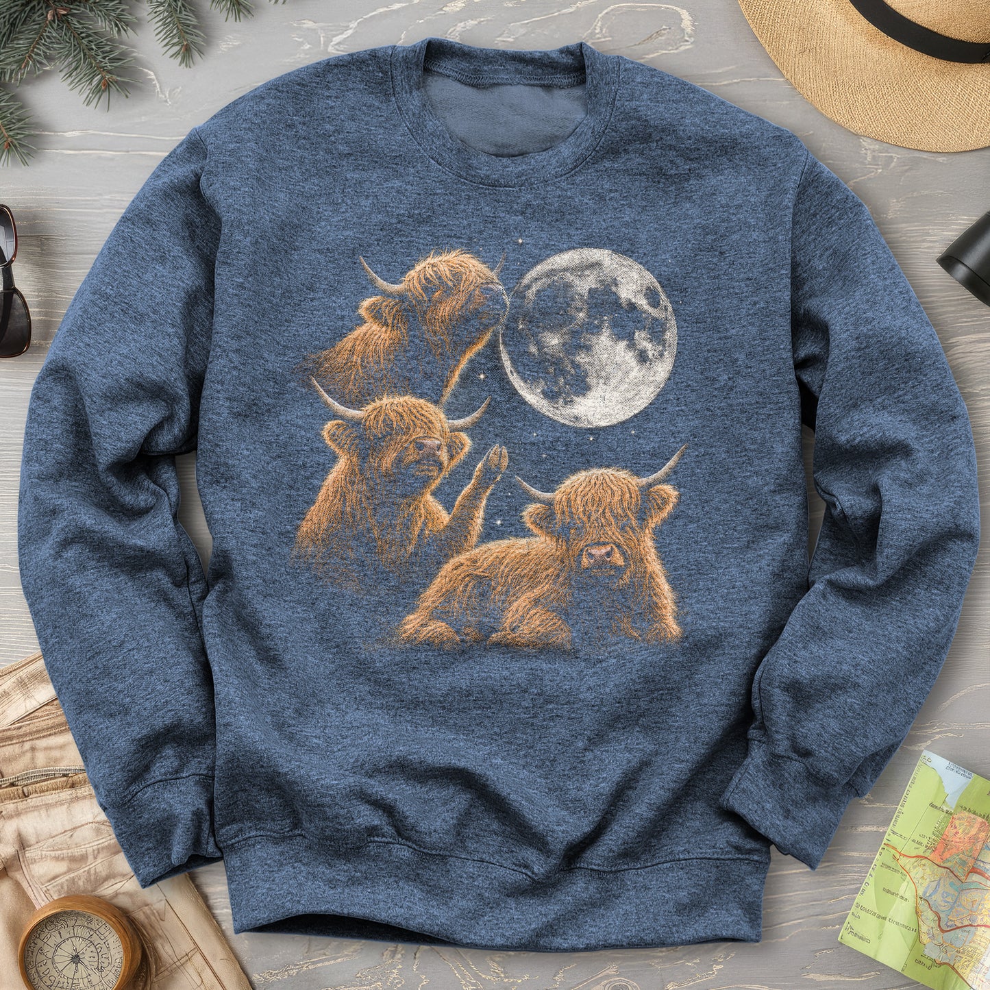 Midnight Coos Throwback Sweatshirt