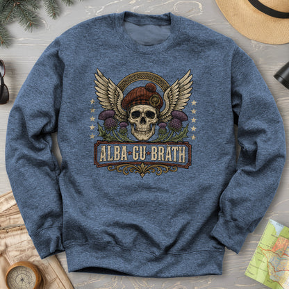 Alba Skull Thistle Sweatshirt