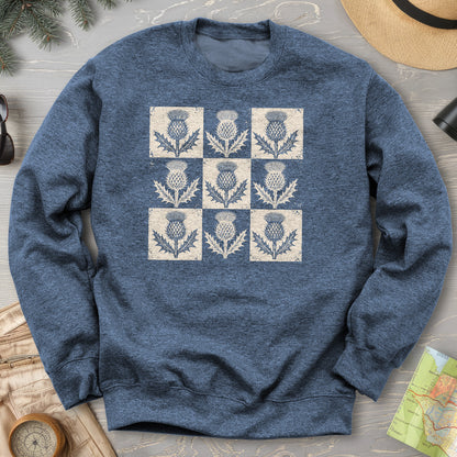 Thistle Box Pattern Sweatshirt