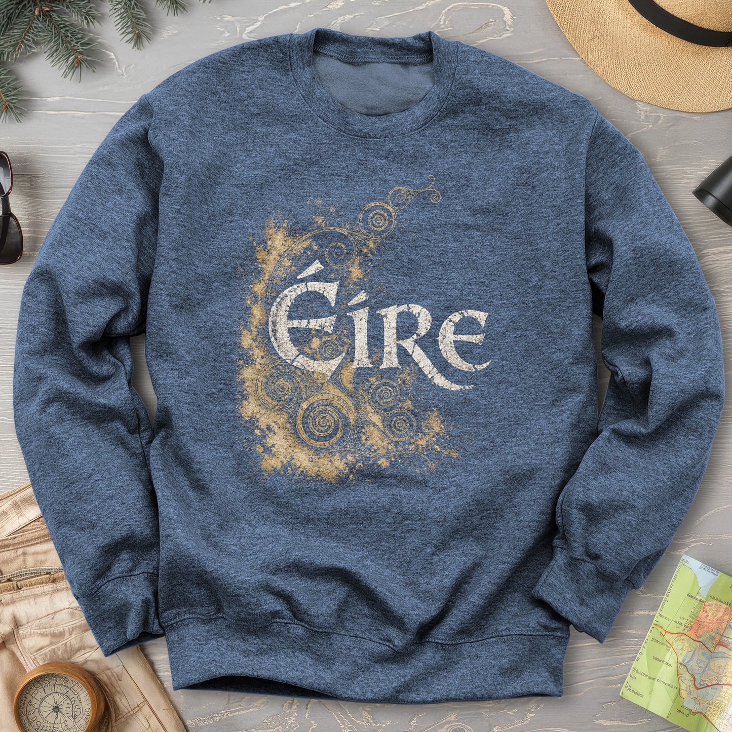 Éire Ancient Spirals Sweatshirt