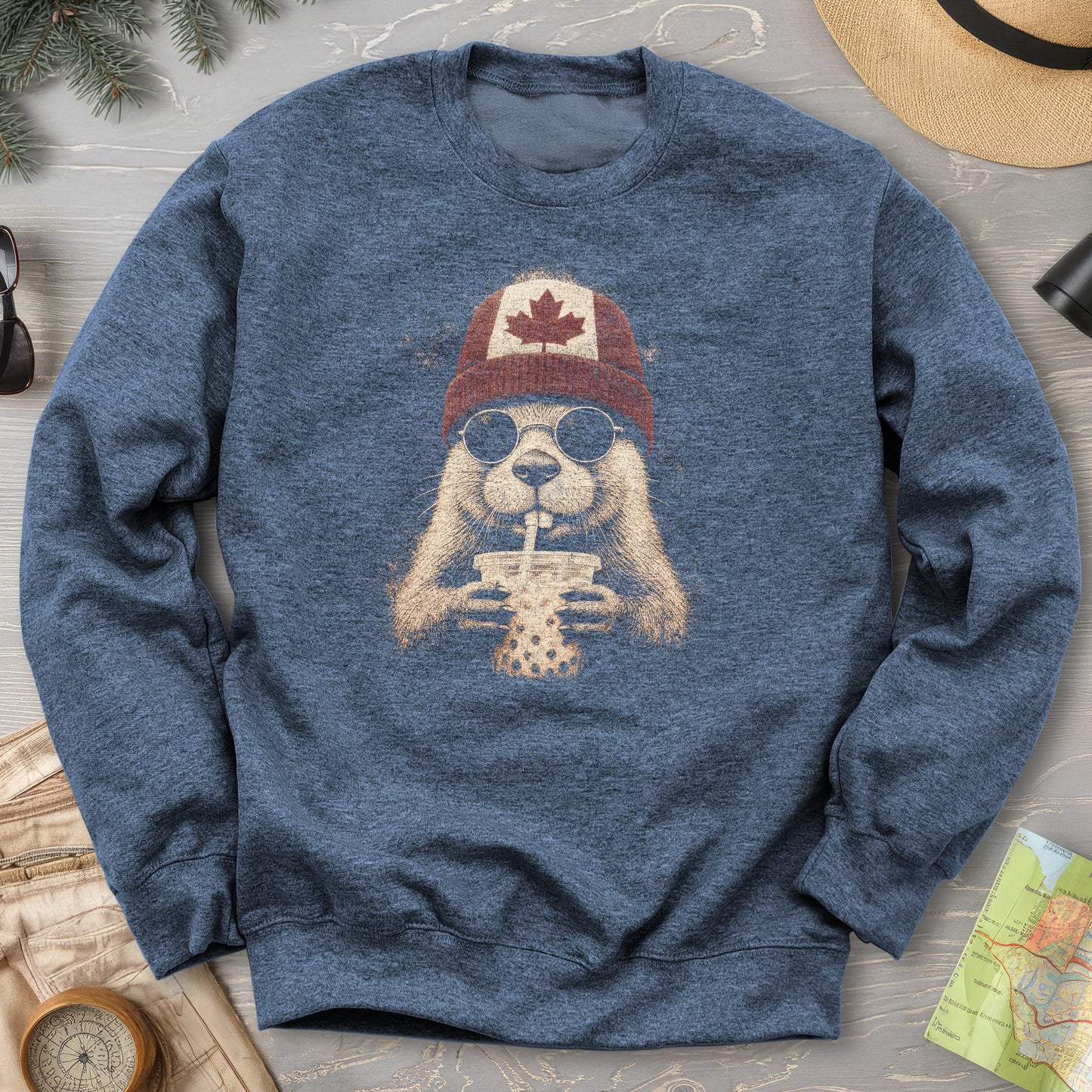 Canada Beaver Attitude Sweatshirt