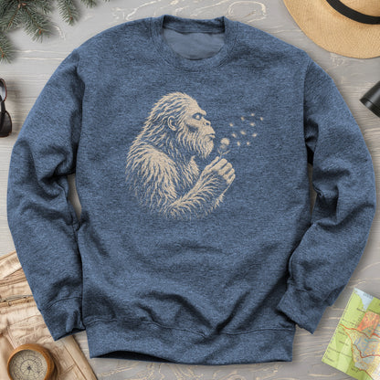 Bigfoot Blowing Thistle Sweatshirt