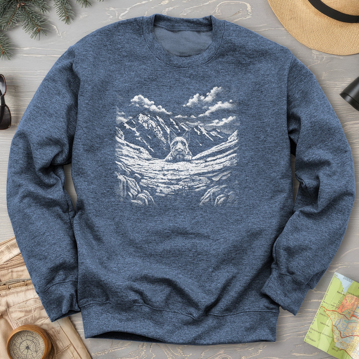 Watchful Scottish Terrier Sweatshirt