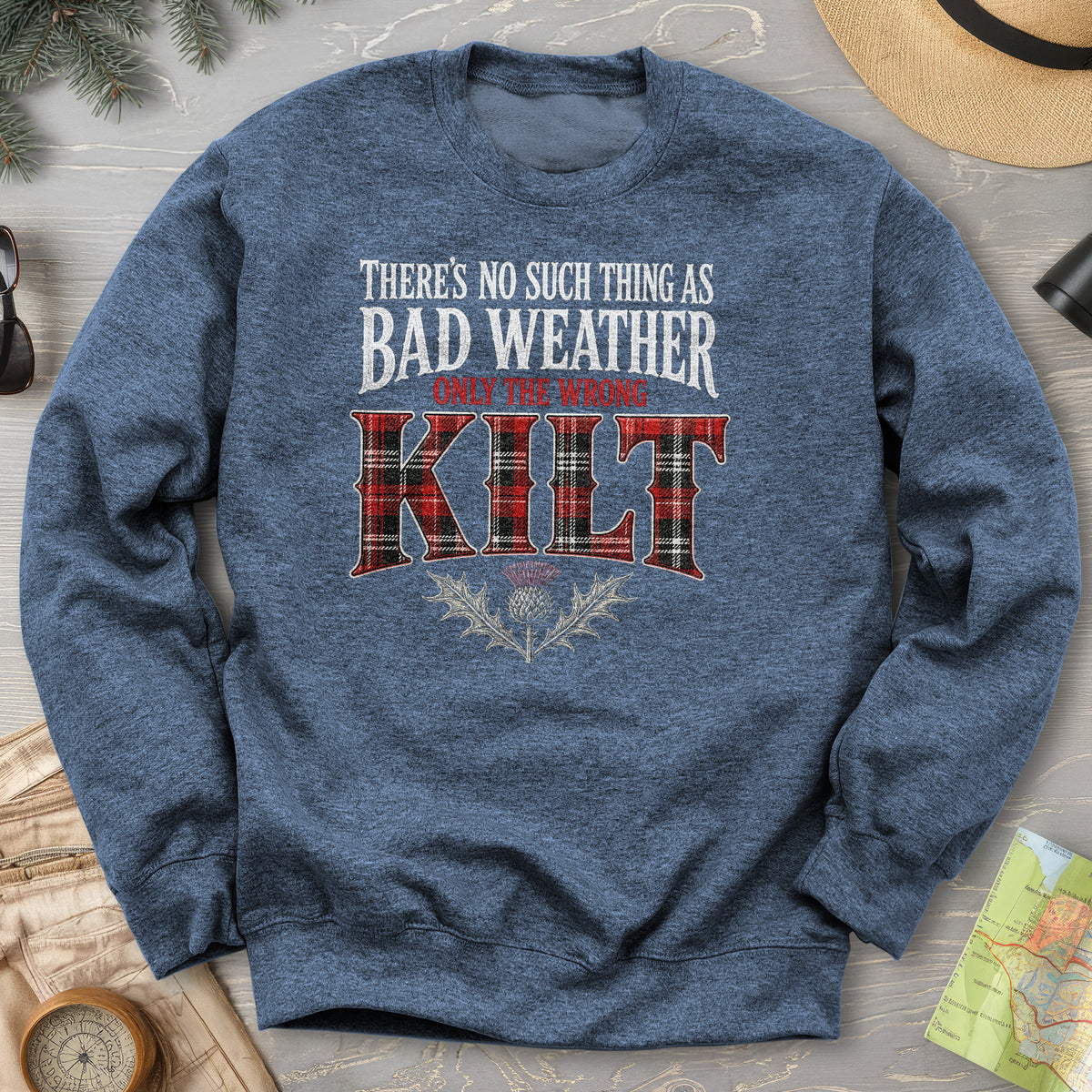 Wrong Kilt Weather Sweatshirt