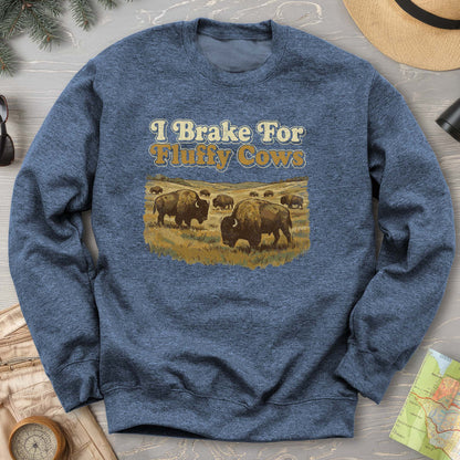 Fluffy Cow Brake Sweatshirt