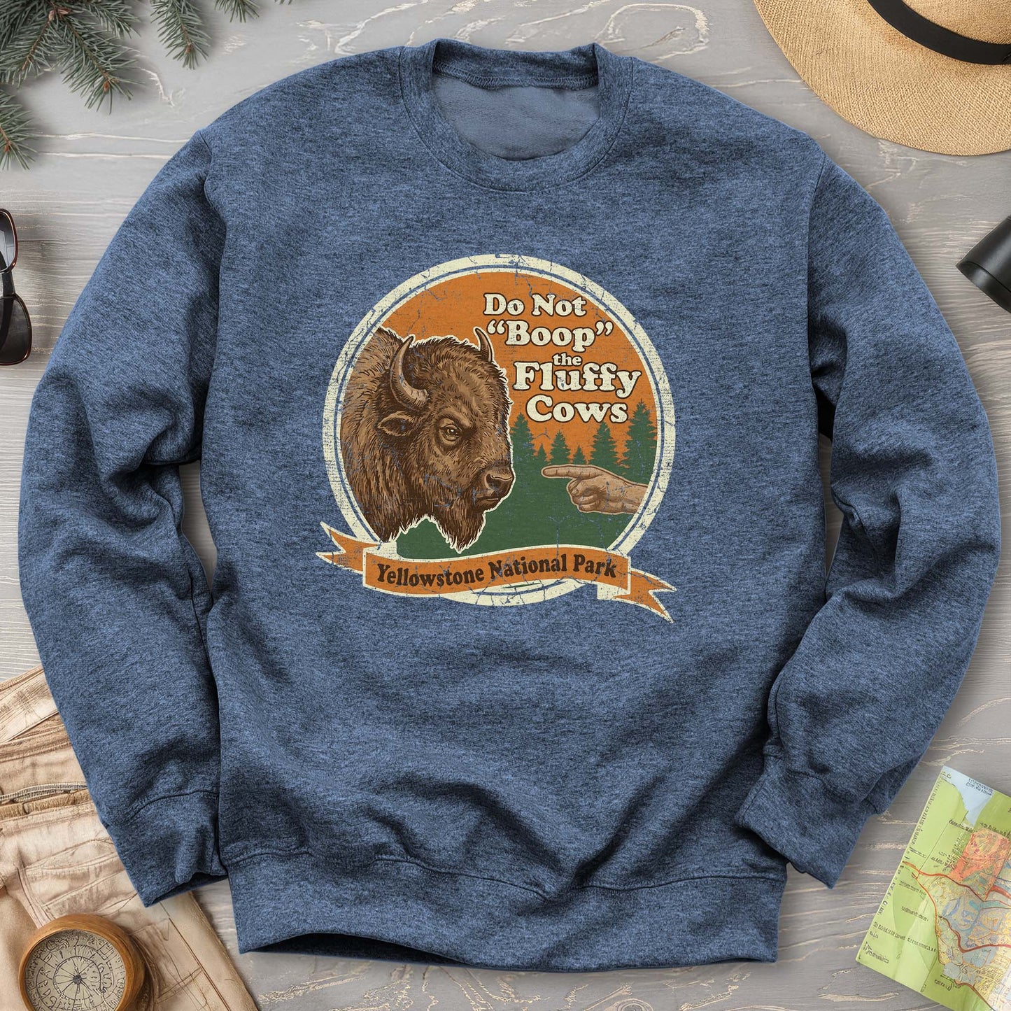 Fluffy Cows Boop Sweatshirt