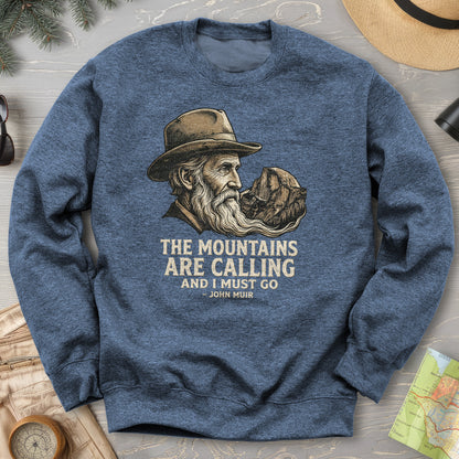 22026052002 The Mountains Are Calling V01 - Gildan 18000 Sweatshirt