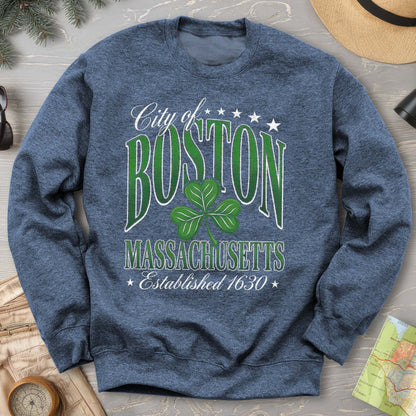 Boston Varsity Shamrock Sweatshirt
