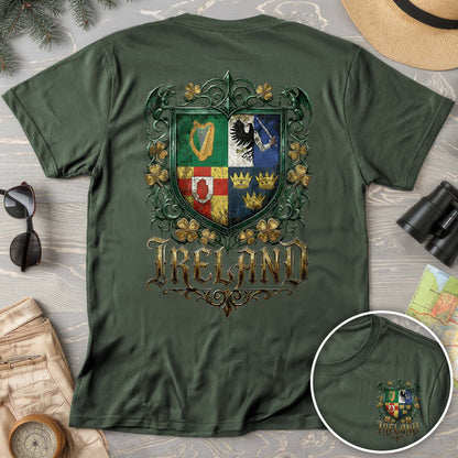 Irish Gothic Arms Front/Back Print Comfort Colors T-shirt