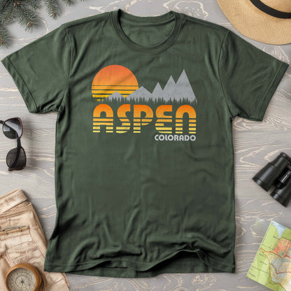 Aspen "80's Retro" Comfort Colors T-Shirt
