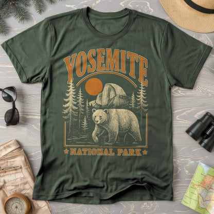 Yosemite National Park "Vintage El Capitan Bear" Comfort Colors T-shirt