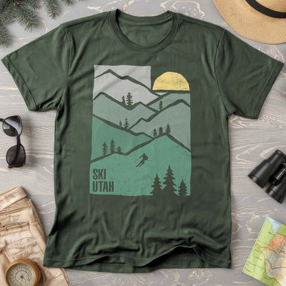 Ski Utah Mountains T-Shirt