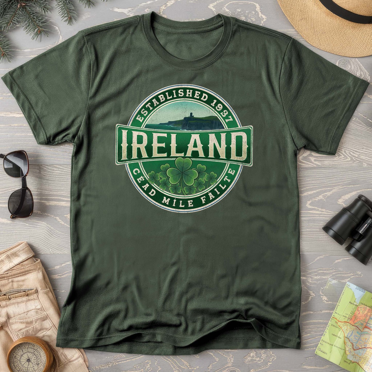 Ireland Badge Comfort Colors T-shirt