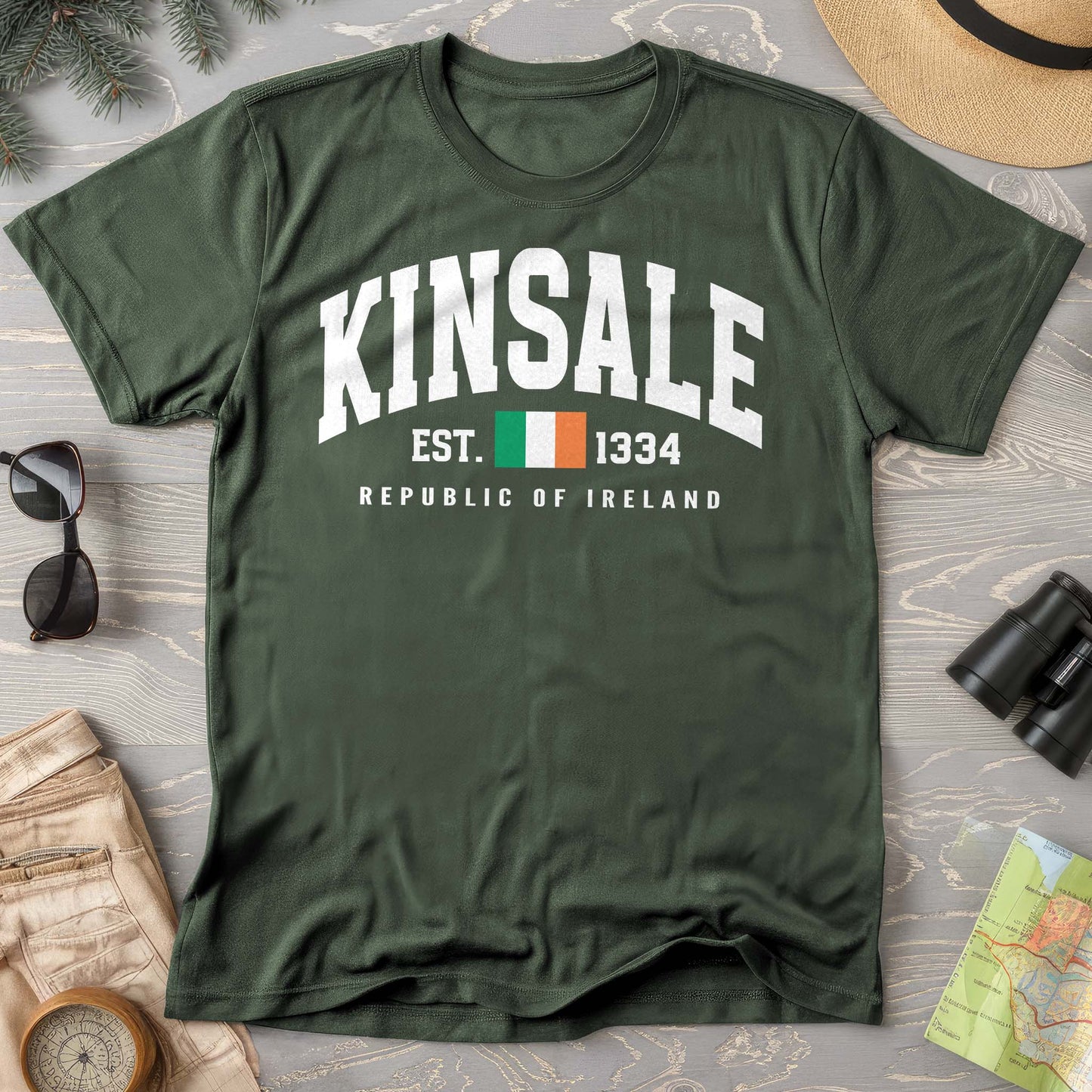 Kinsale Varsity Flag T-Shirt