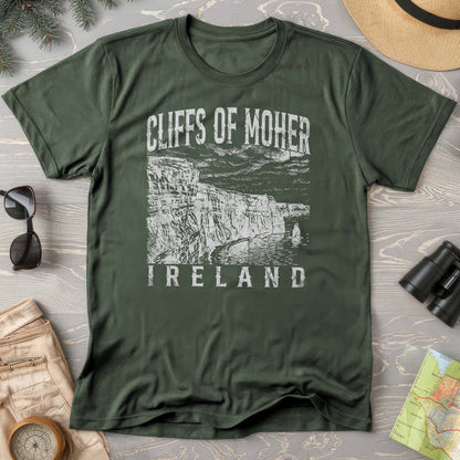 Cliffs Of Moher Sketch T-Shirt