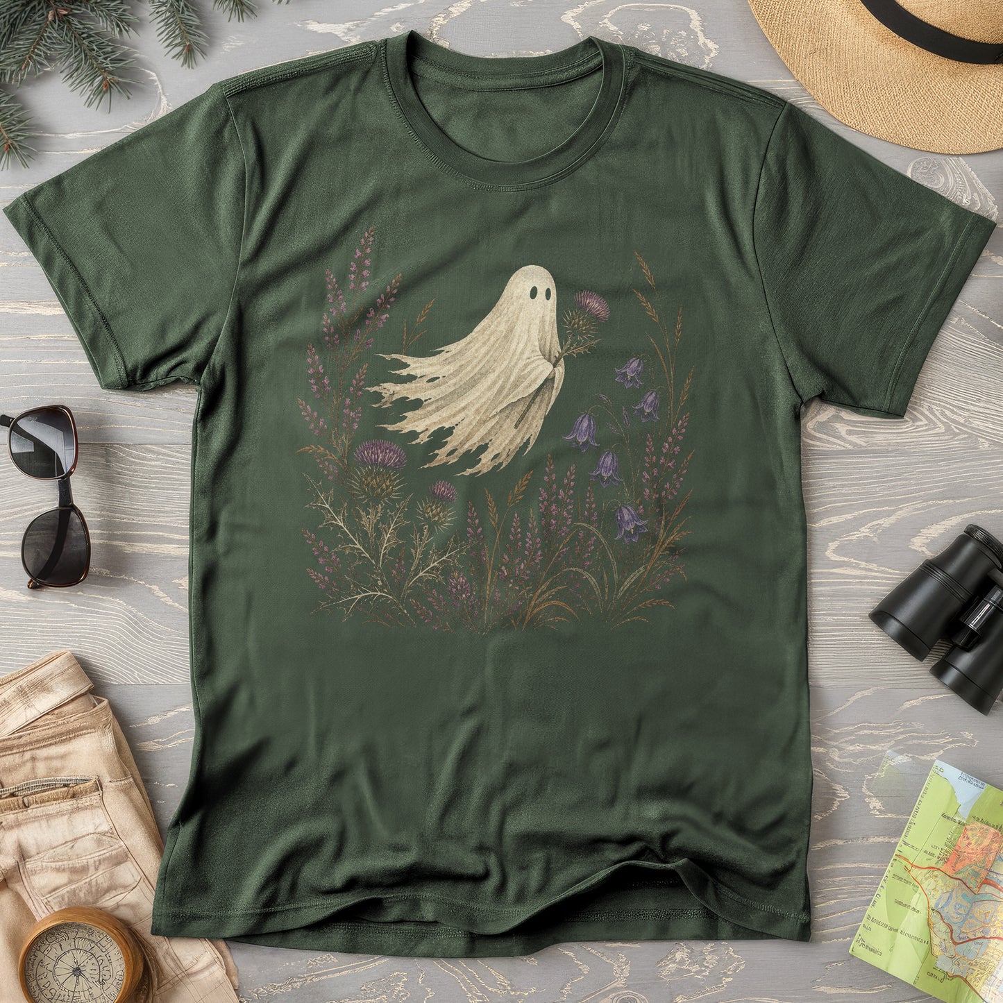 Thistle Ghost Florals T-Shirt