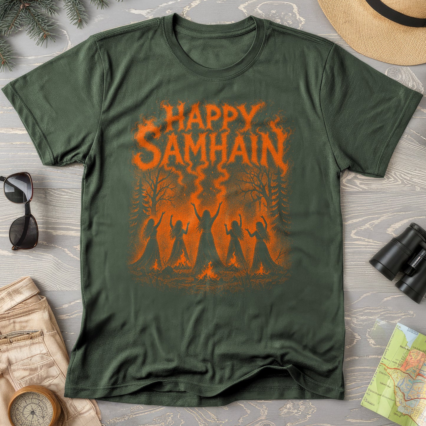 Happy Samhain Druid T-Shirt
