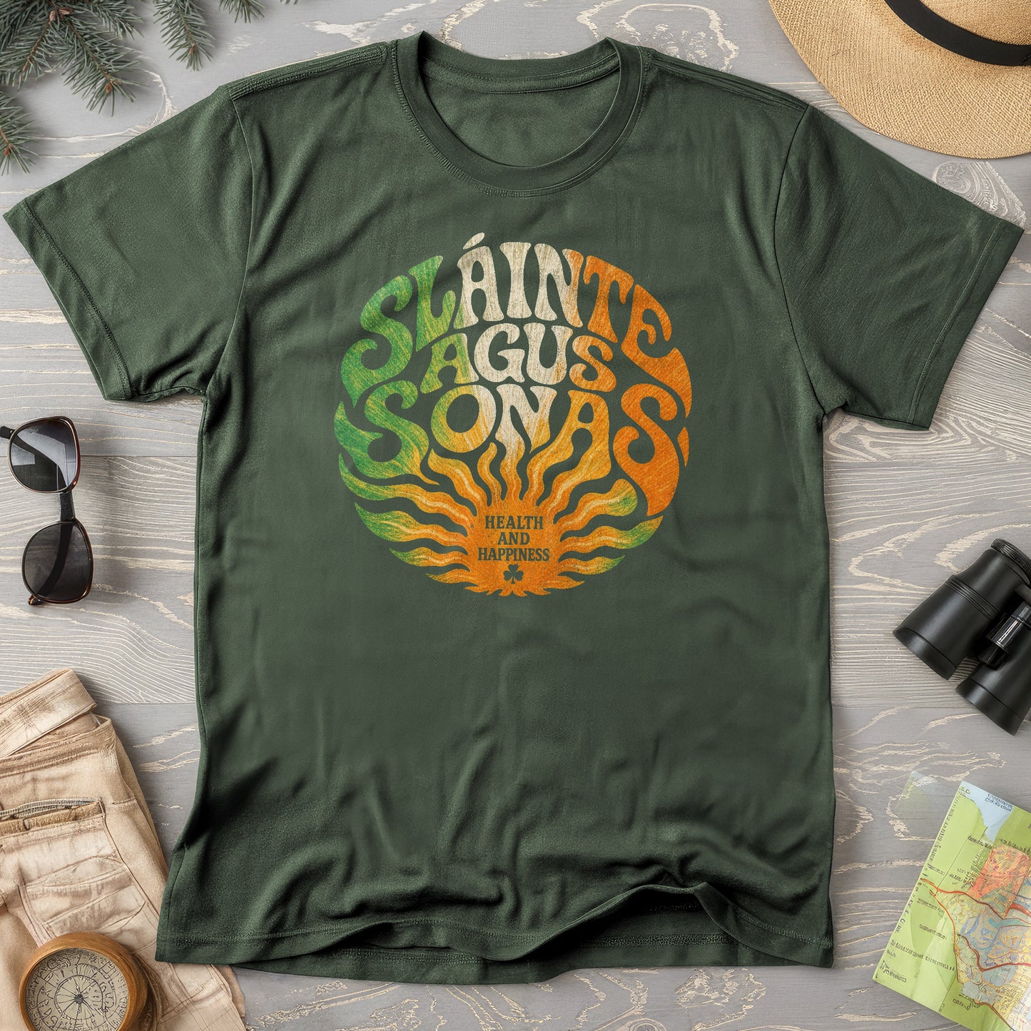 Sláinte Agus Sonas T-Shirt