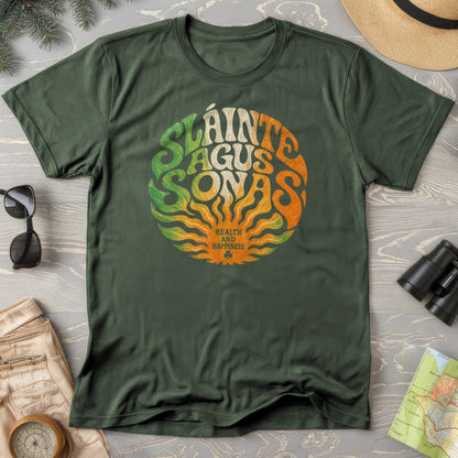 Sláinte Agus Sonas T-Shirt