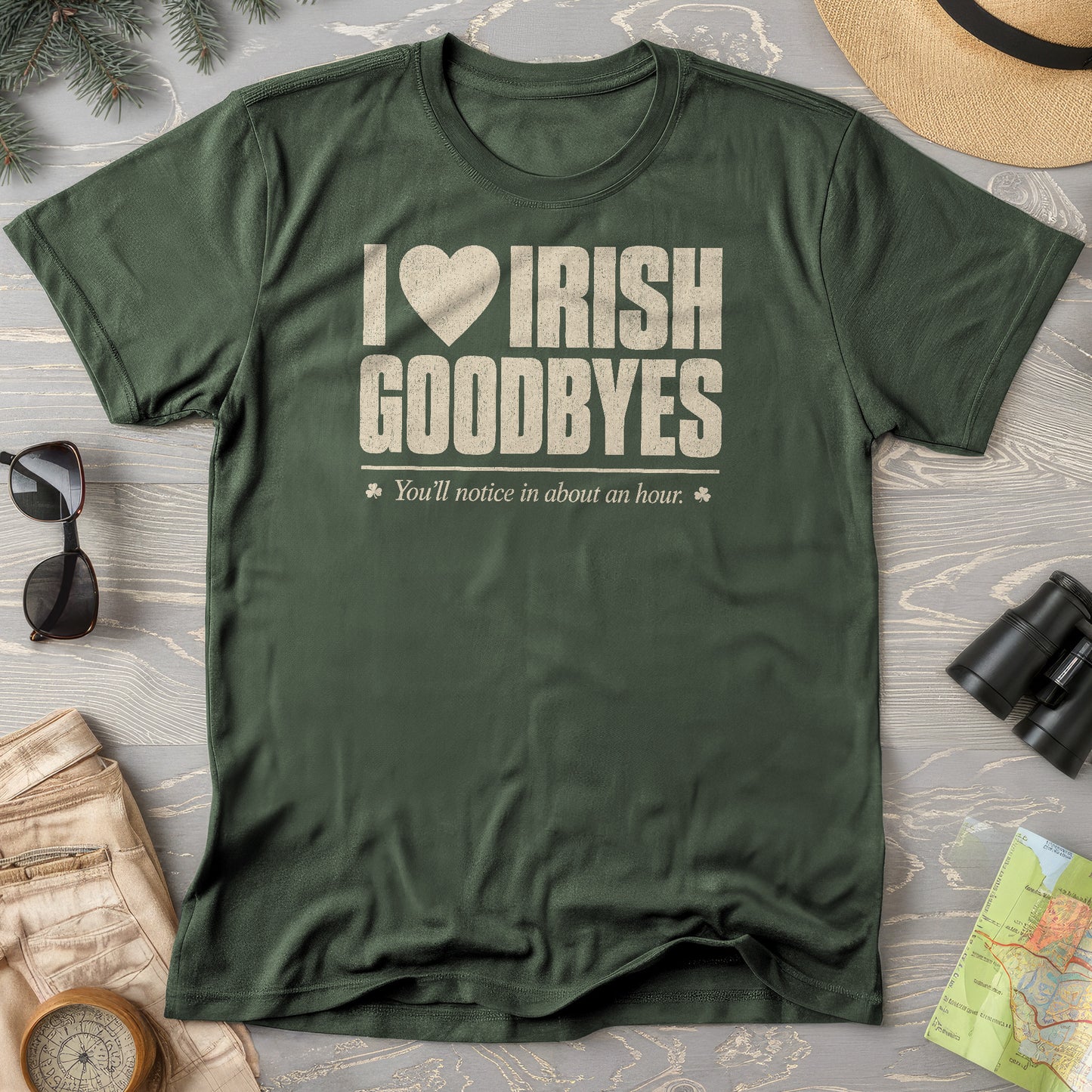 I Love Irish Goodbyes T-Shirt