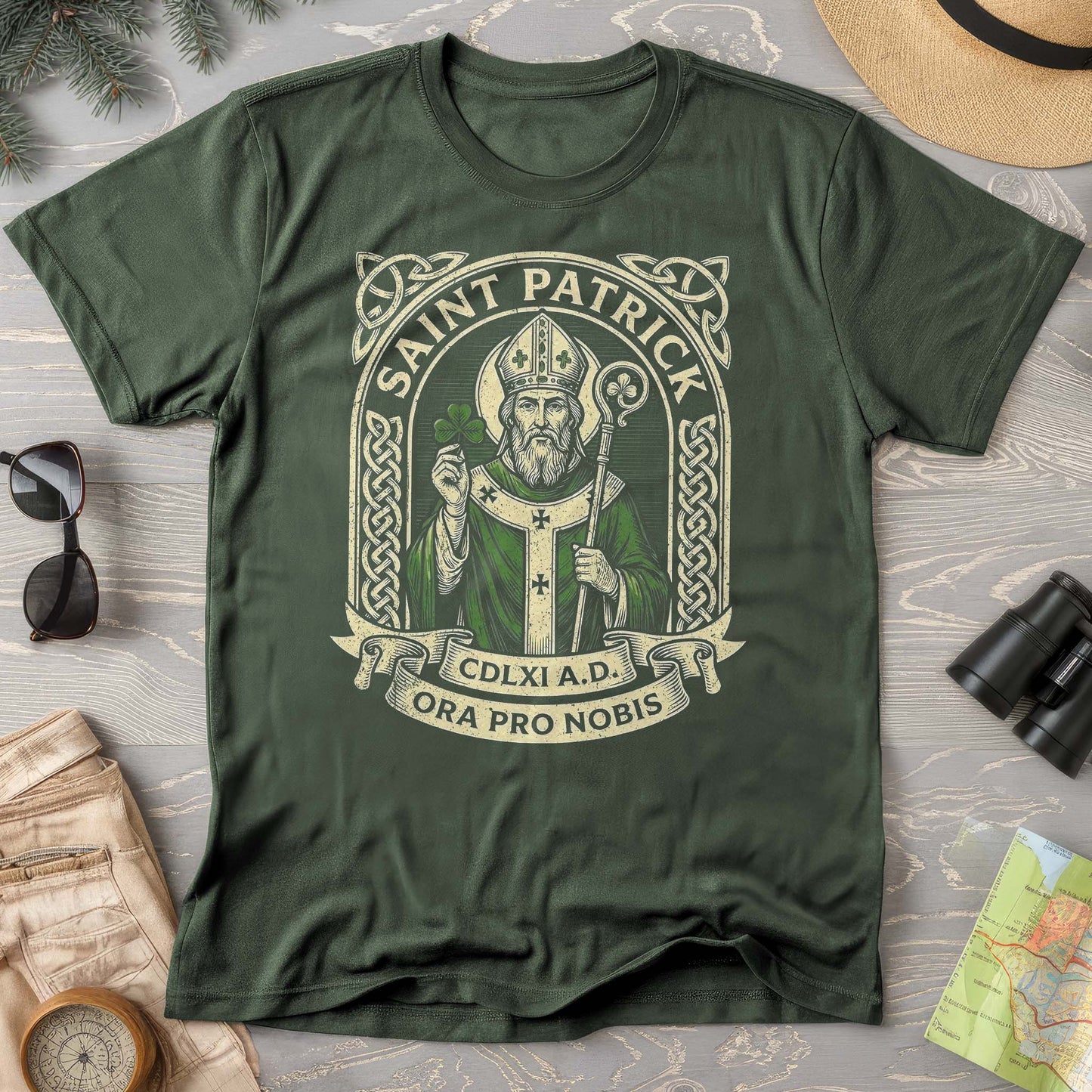 Saint Patrick Ora Pro Nobis T-Shirt