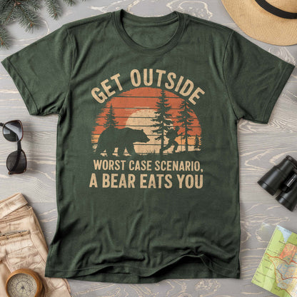 Get Outside "Worst Case Scenario" Comfort Colors T-Shirt