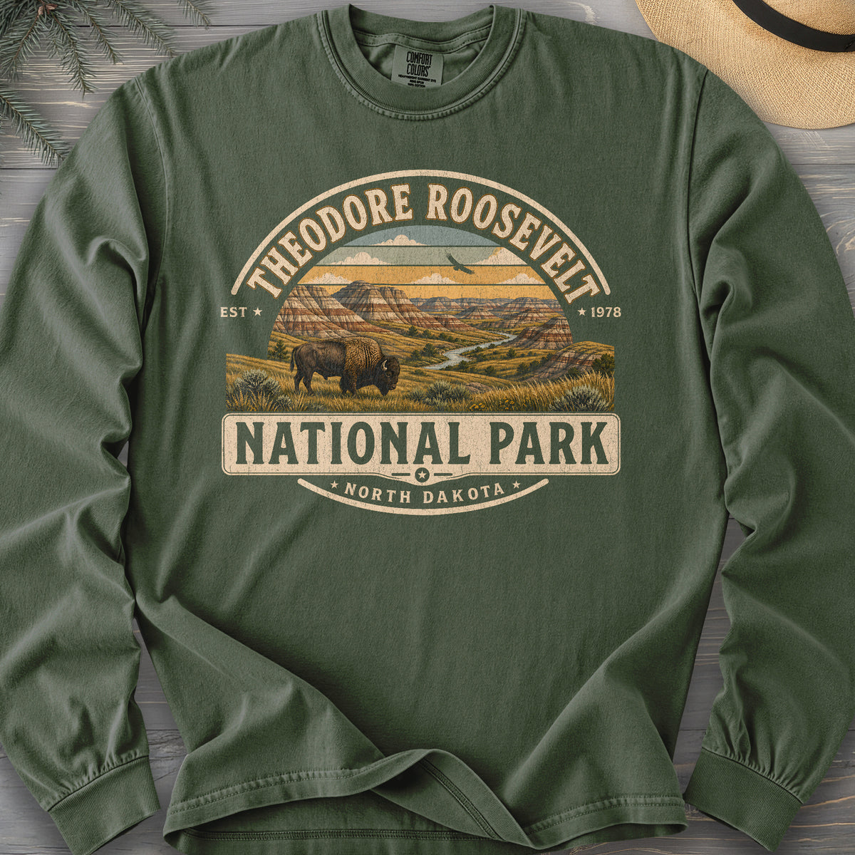 Theodore Roosevelt Medallion Long Sleeve Shirt