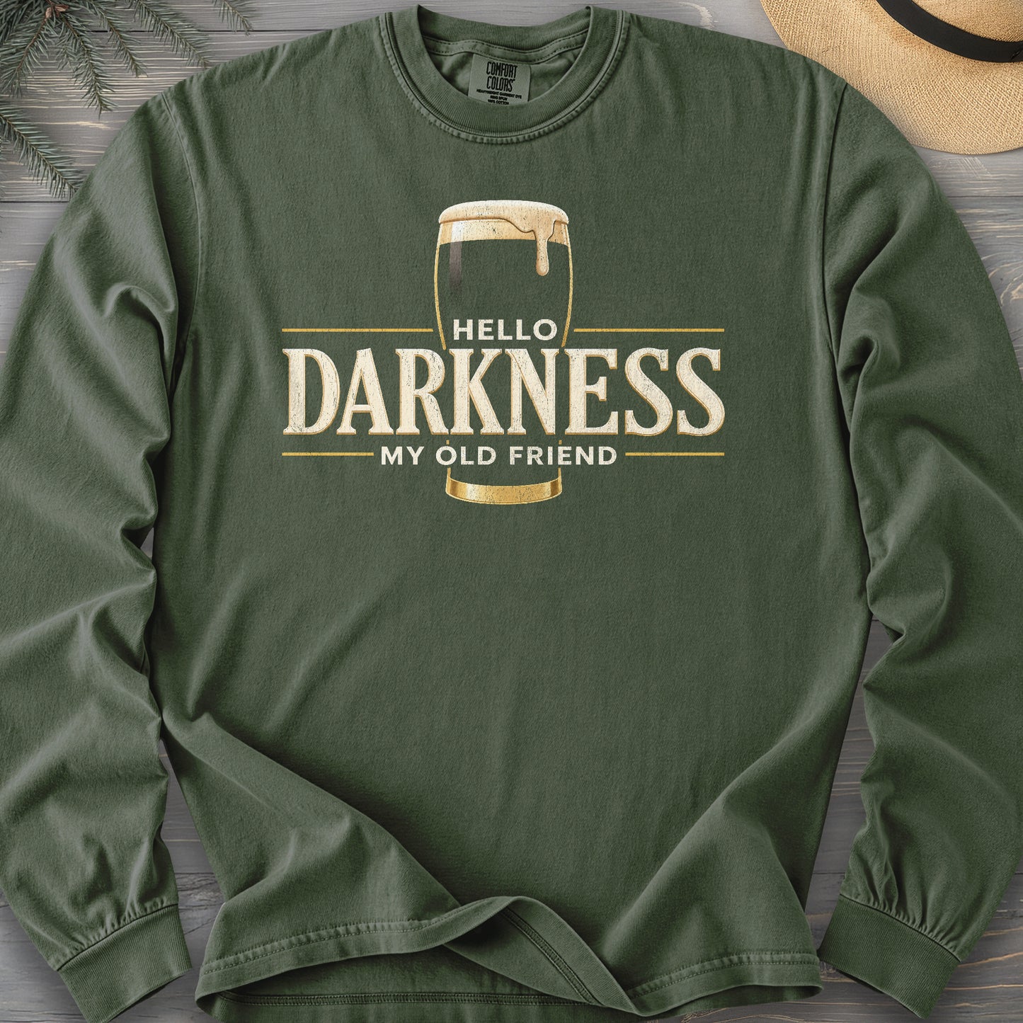 Darkness My Old Friend Long Sleeve Shirt